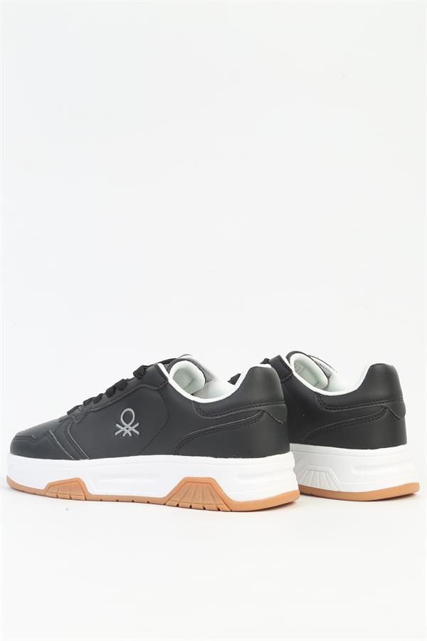Benetton Kadın İthal Sneaker | SİYAH BEYAZ