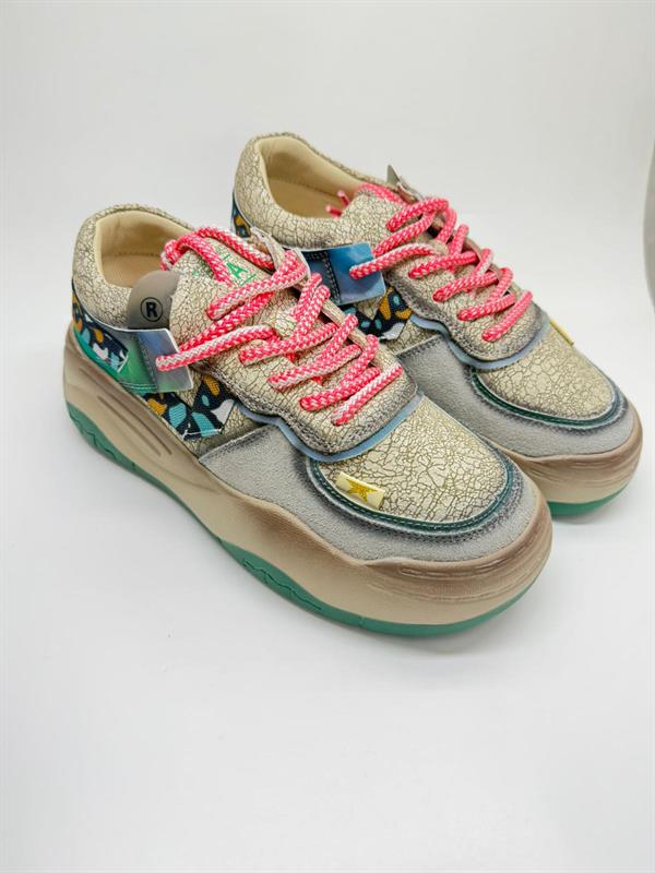 Kadın İthal Sneaker | Bej