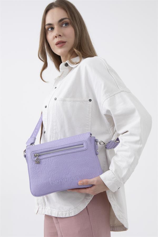 Benetton Kadın Çapraz Çanta | Lila