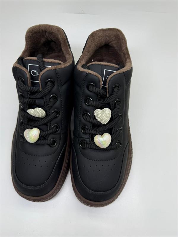 Kadın İthal Sneaker | Siyah