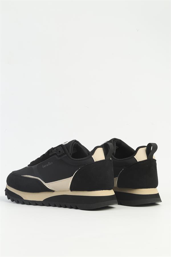 Benetton Kadın İthal Sneaker | SİYAH