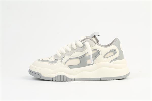 Benetton Unisex Spor Ayakkabı | Beyaz Gri