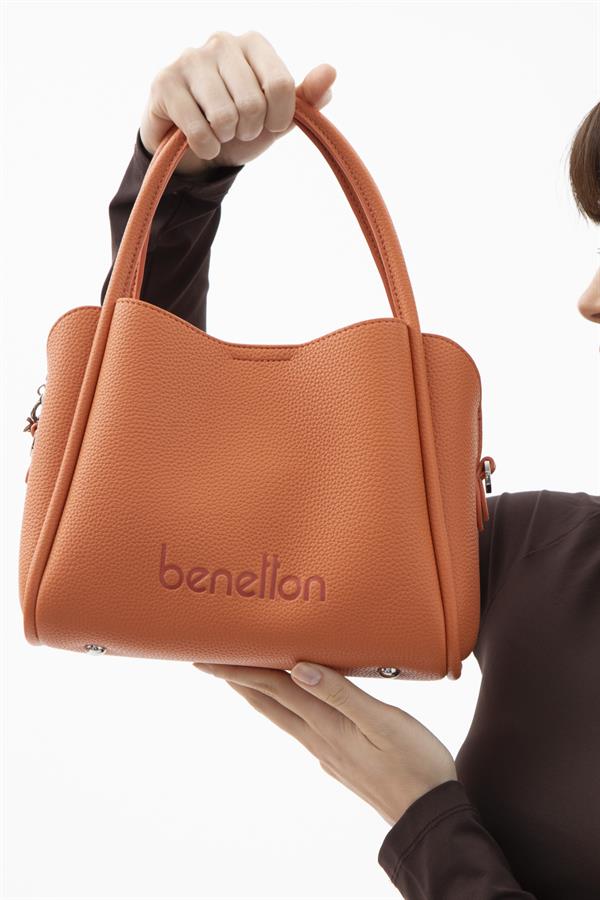 Benetton Kadın El Çanta | Turuncu