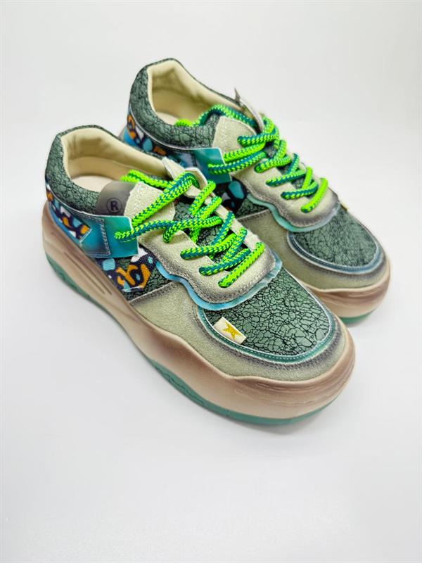 Kadın İthal Sneaker | Yeşil