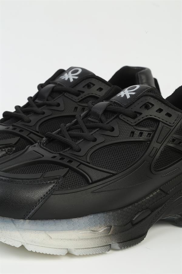 Benetton Kadın İthal Sneaker | SİYAH