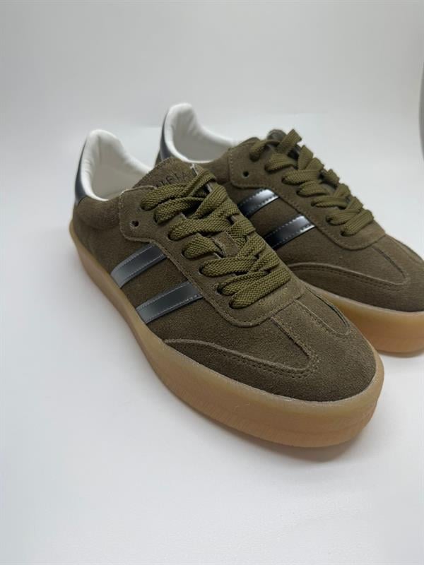 Lufian Kum Süet Bağcıklı Günlük Kadın Sneaker Ayakkabı 