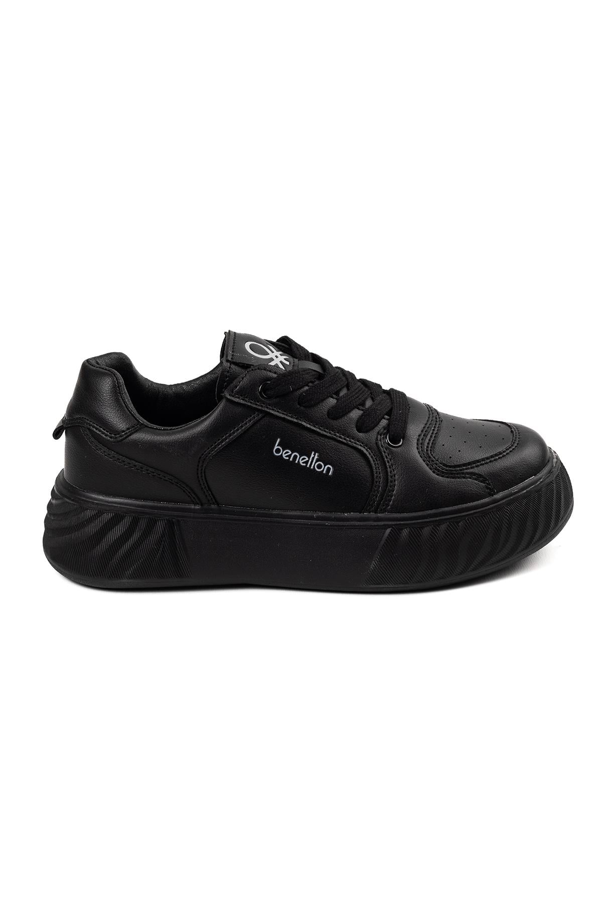 Benetton Kadın İthal Sneaker | SİYAH