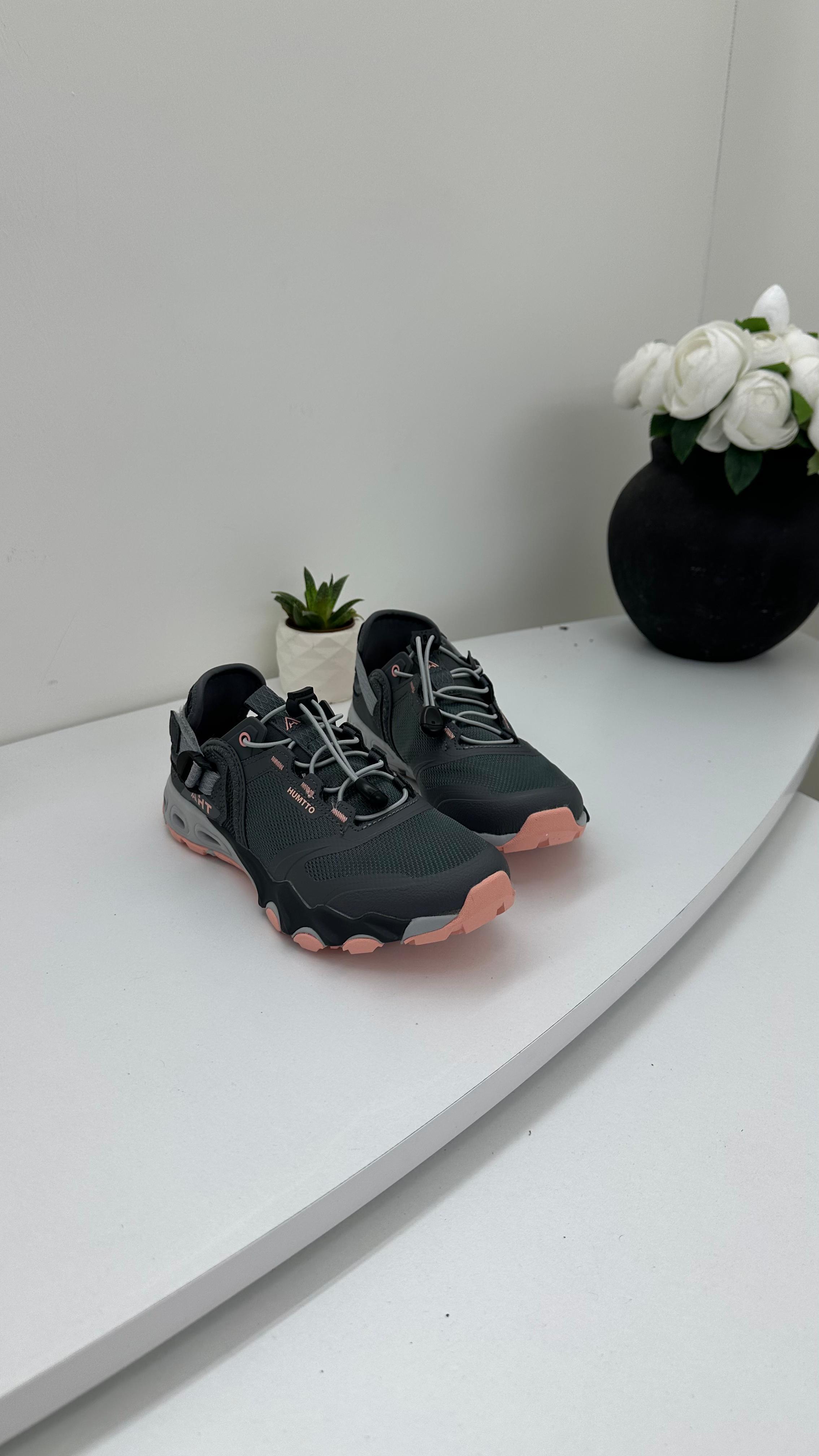 Kadın Outdoor Spor Trekking  Ayakkabı | Füme Gri