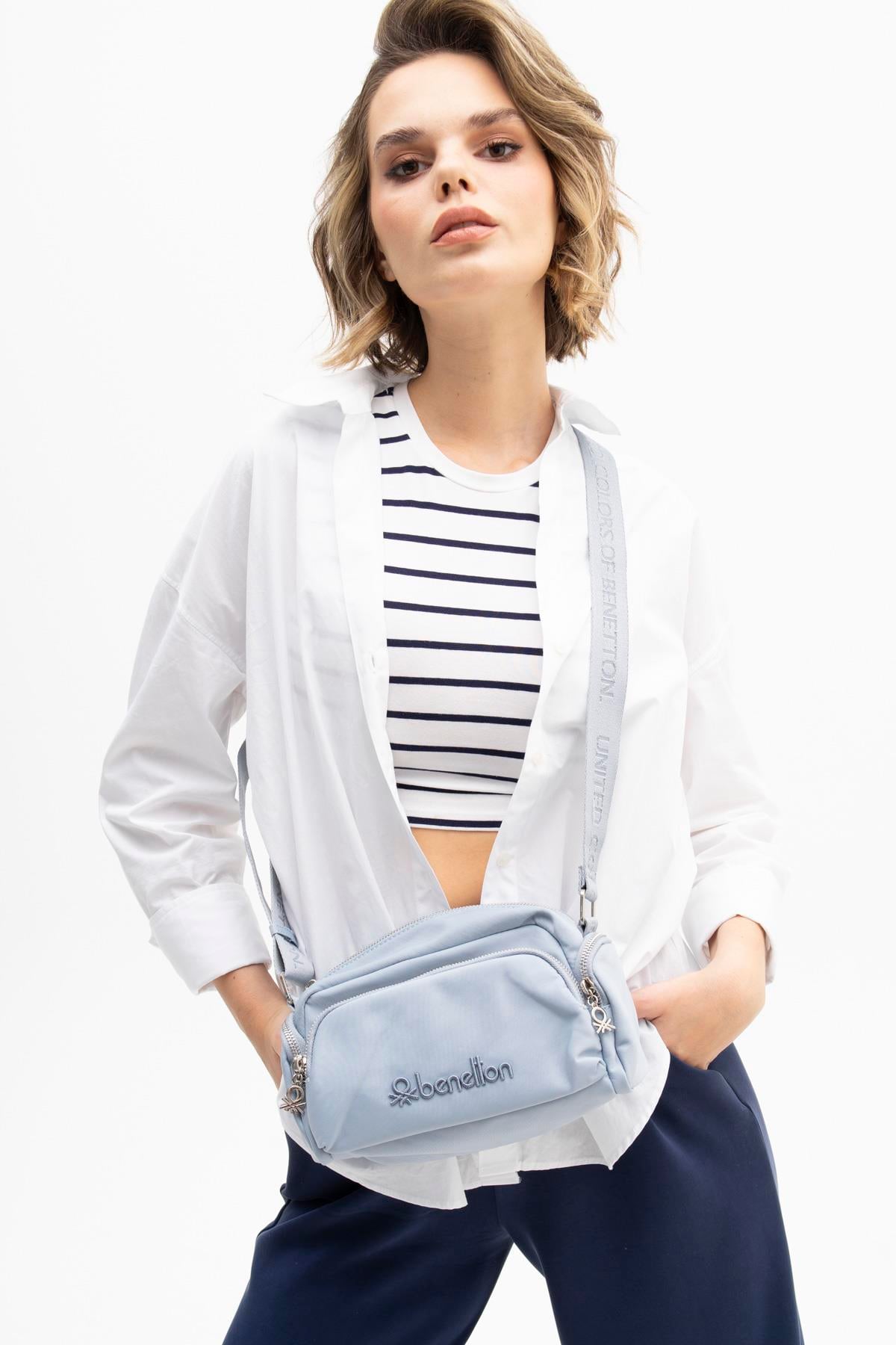 Benetton Kadın İthal Çanta | MAVİ