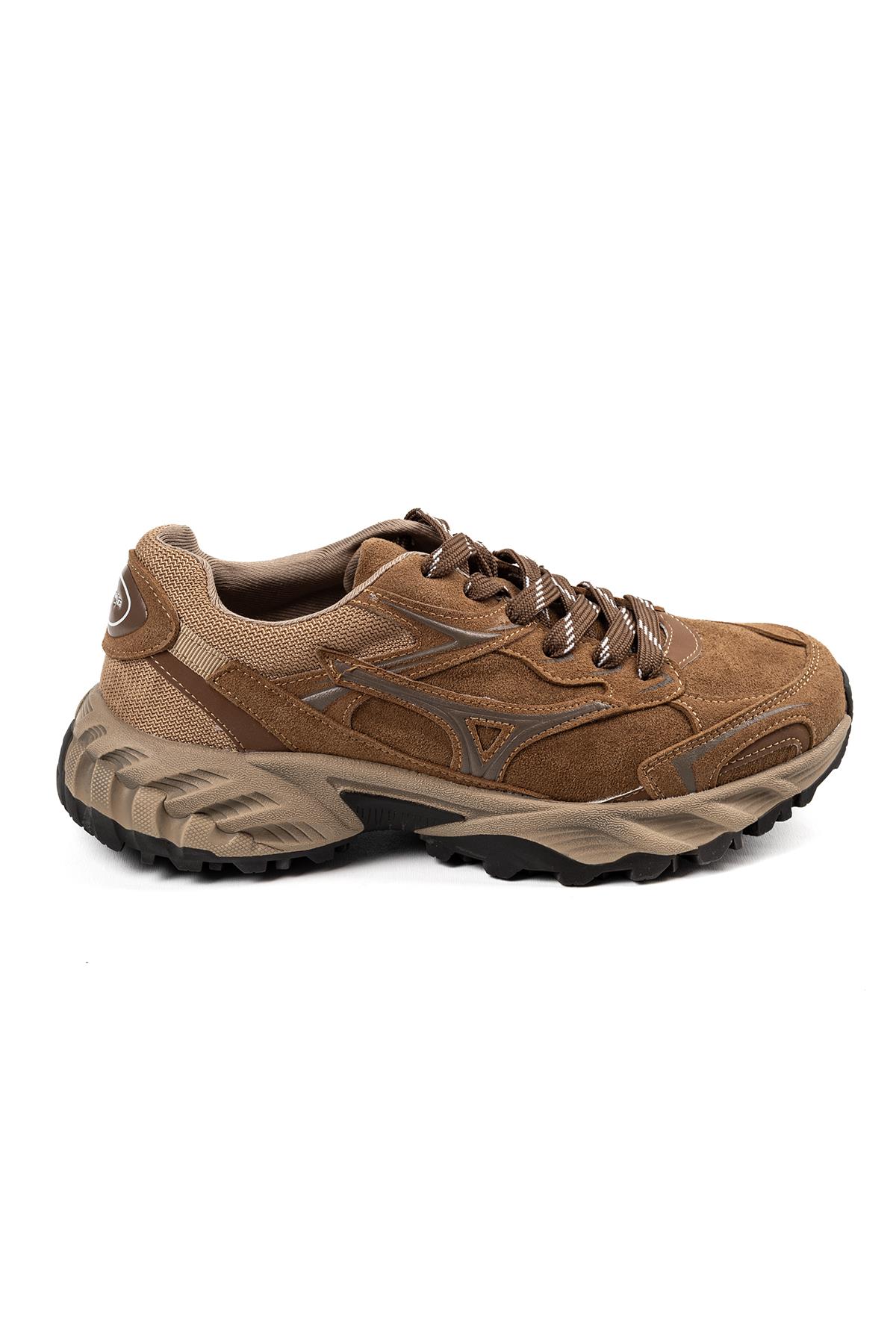 Kadın İthal Sneaker | Camel