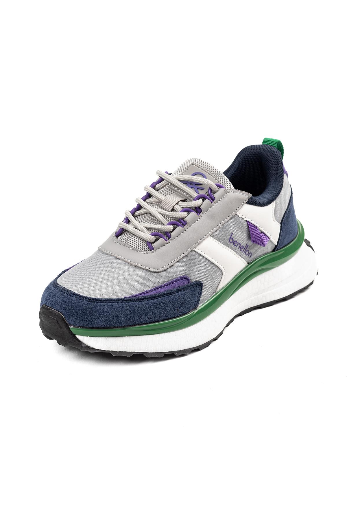 Benetton Kadın İthal Sneaker | GRİ