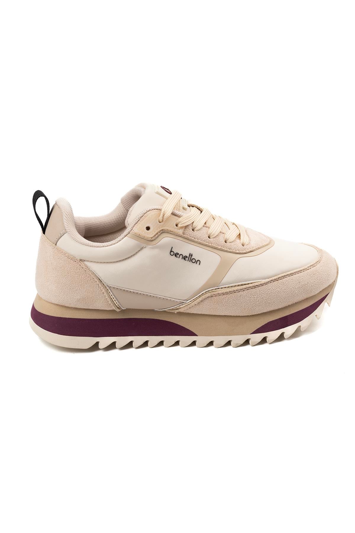 Benetton Kadın İthal Sneaker | BEJ