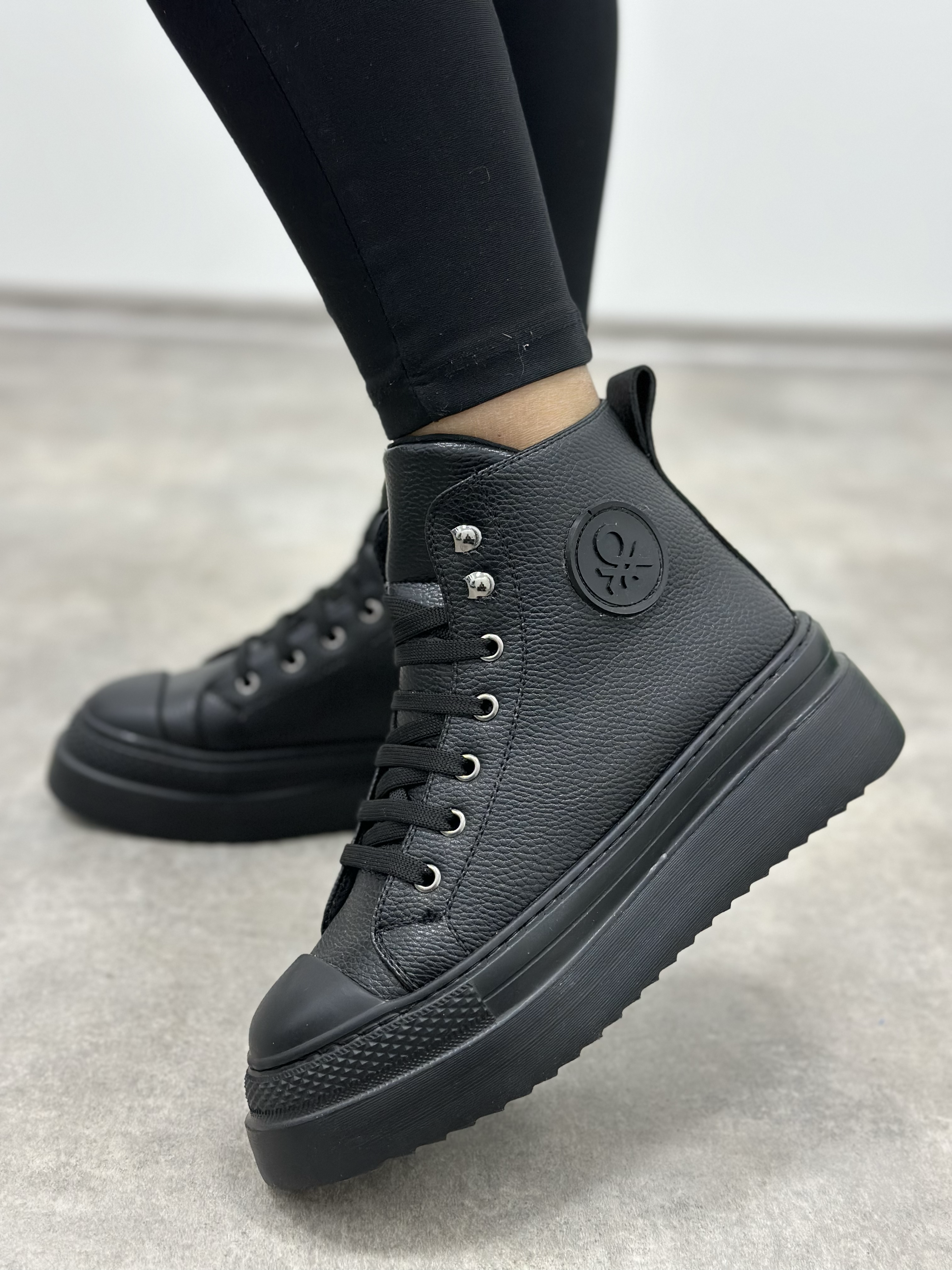 Benetton Spor Ayakkabı | Siyah