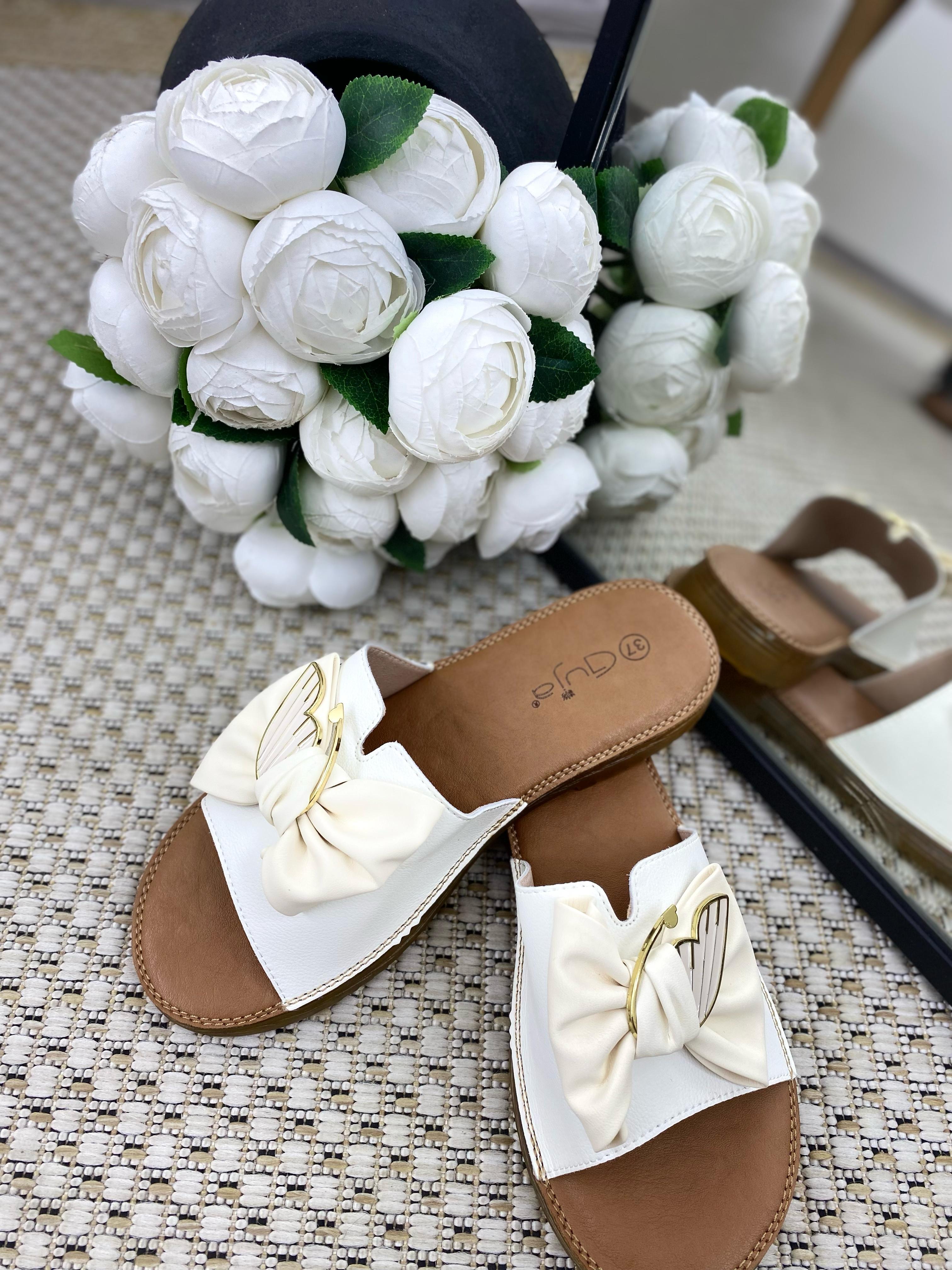  Kadın Yazlık Terlik | Bej