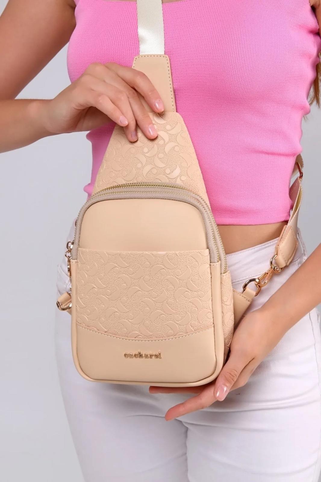 CACHAREL Vücut Çantası | KREM