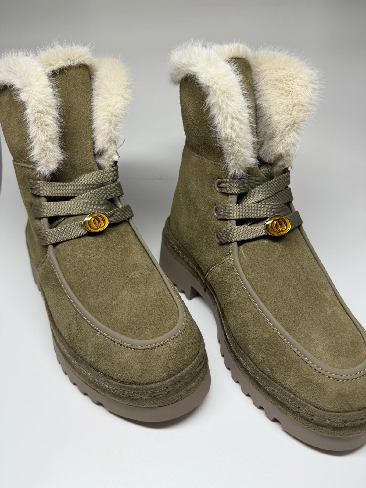 Kadın İthal Sneaker | Haki