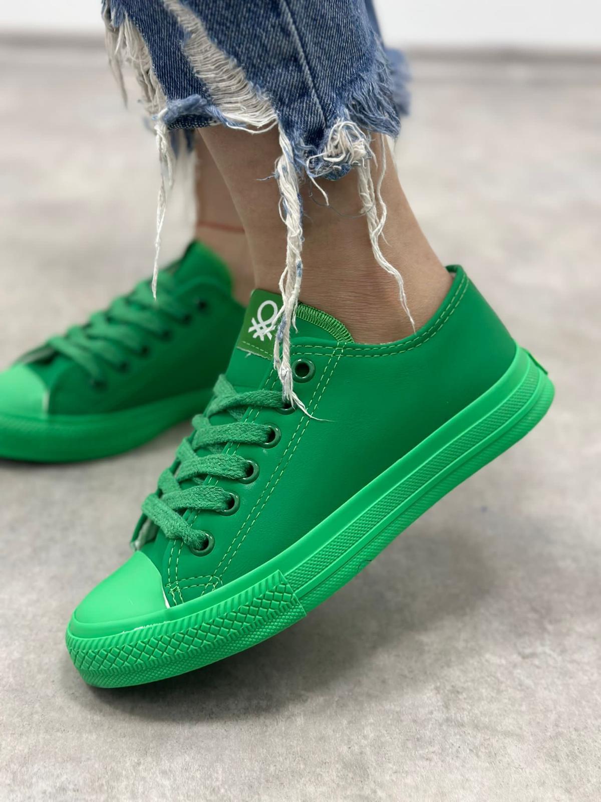 Benetton Spor Ayakkabı | Yeşil