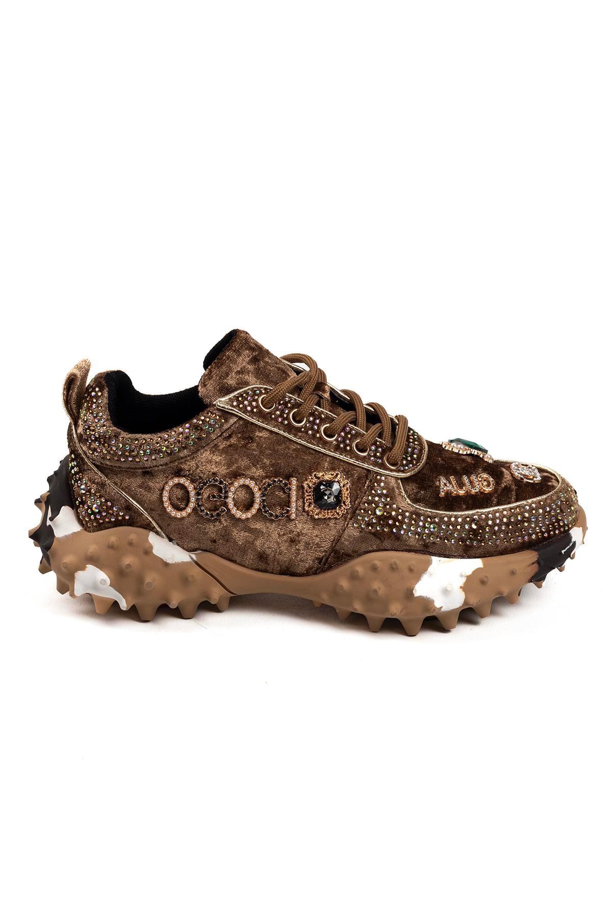 KADIN İTHAL SNEAKER | CAMEL