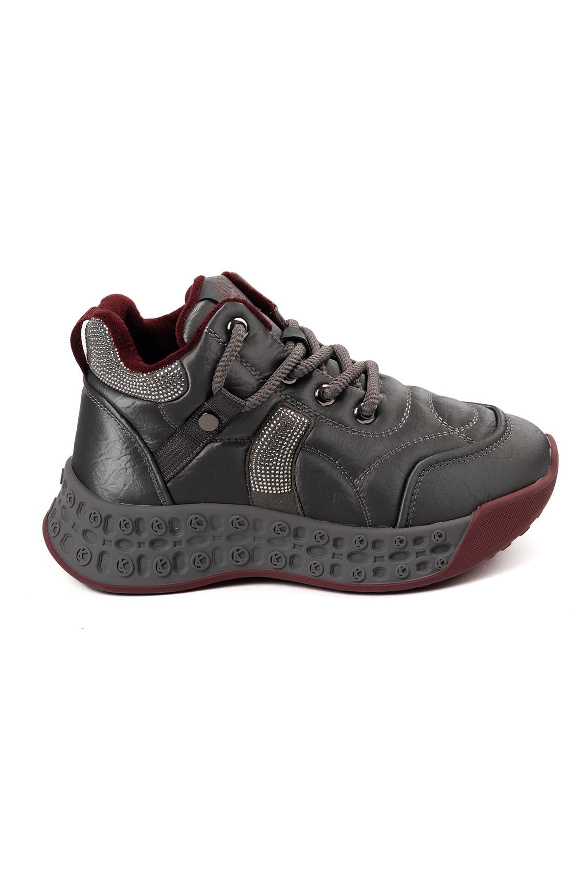 Kadın İthal Sneaker | Gri 
