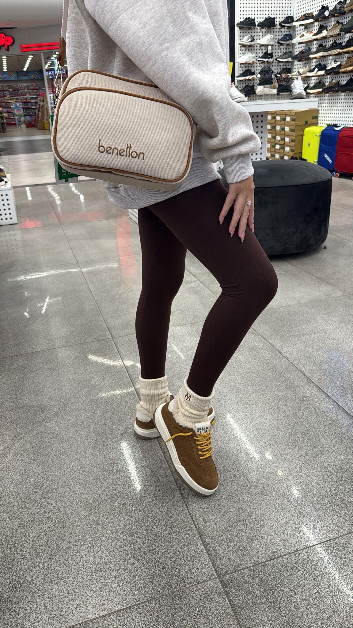 Kadın İthal Sneaker | Camel