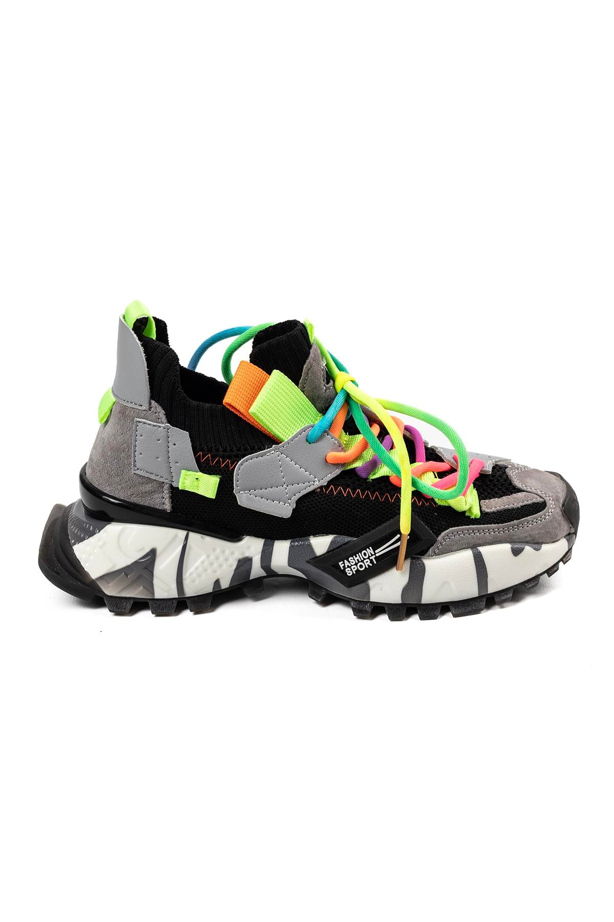 KADIN İTHAL SNEAKER | SİYAH