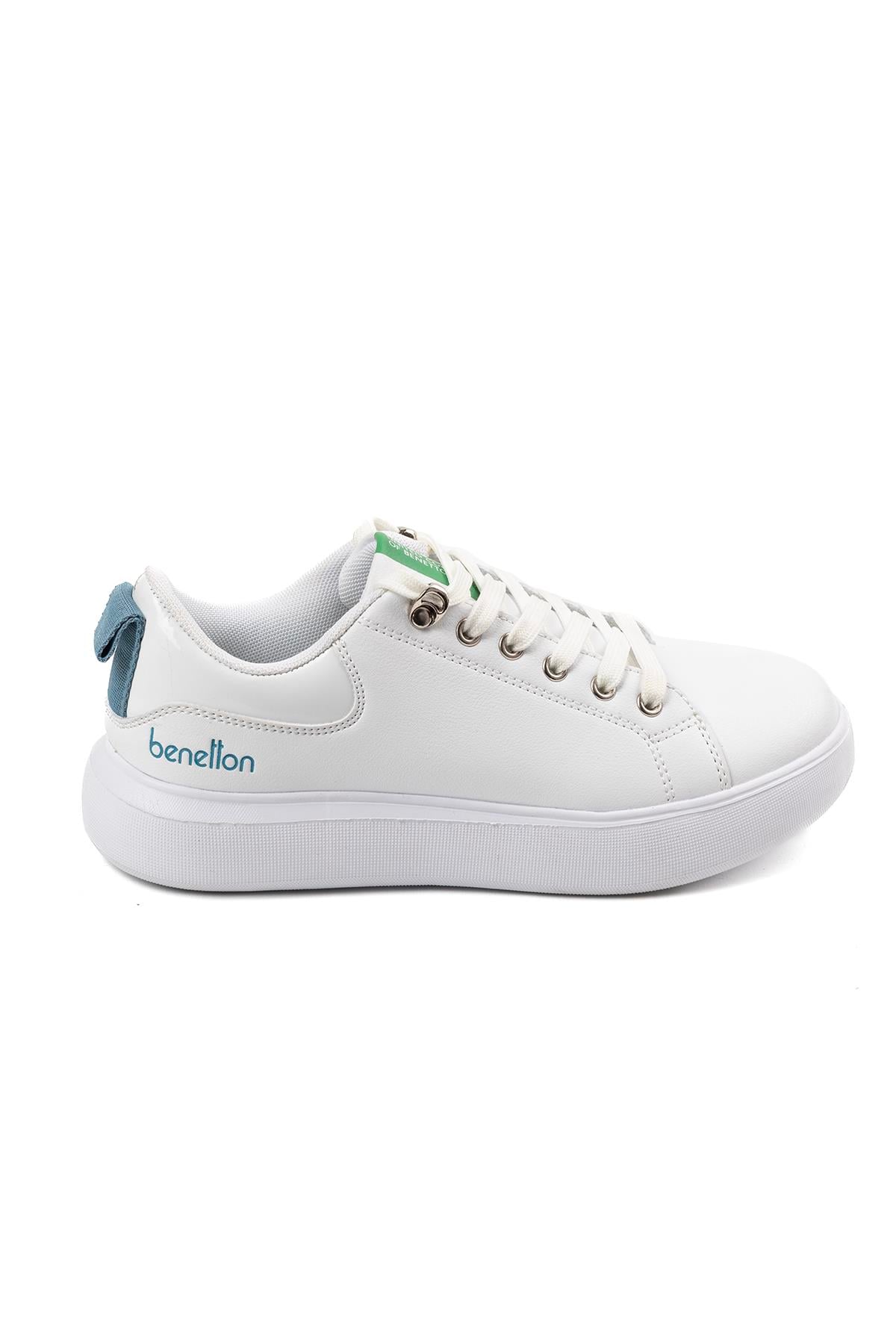 Benetton Kadın İthal Sneaker | BEYAZ