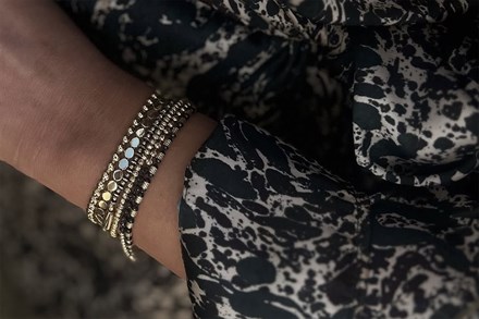 Opulent Bileklik Siyah