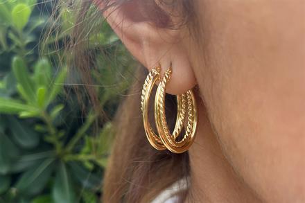 Golden Whisper Küpe