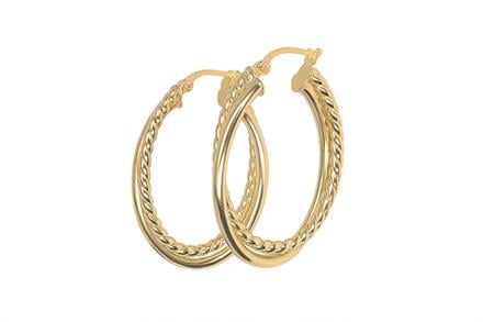 Golden Whisper Küpe