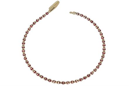 Opulent Bileklik Bordo
