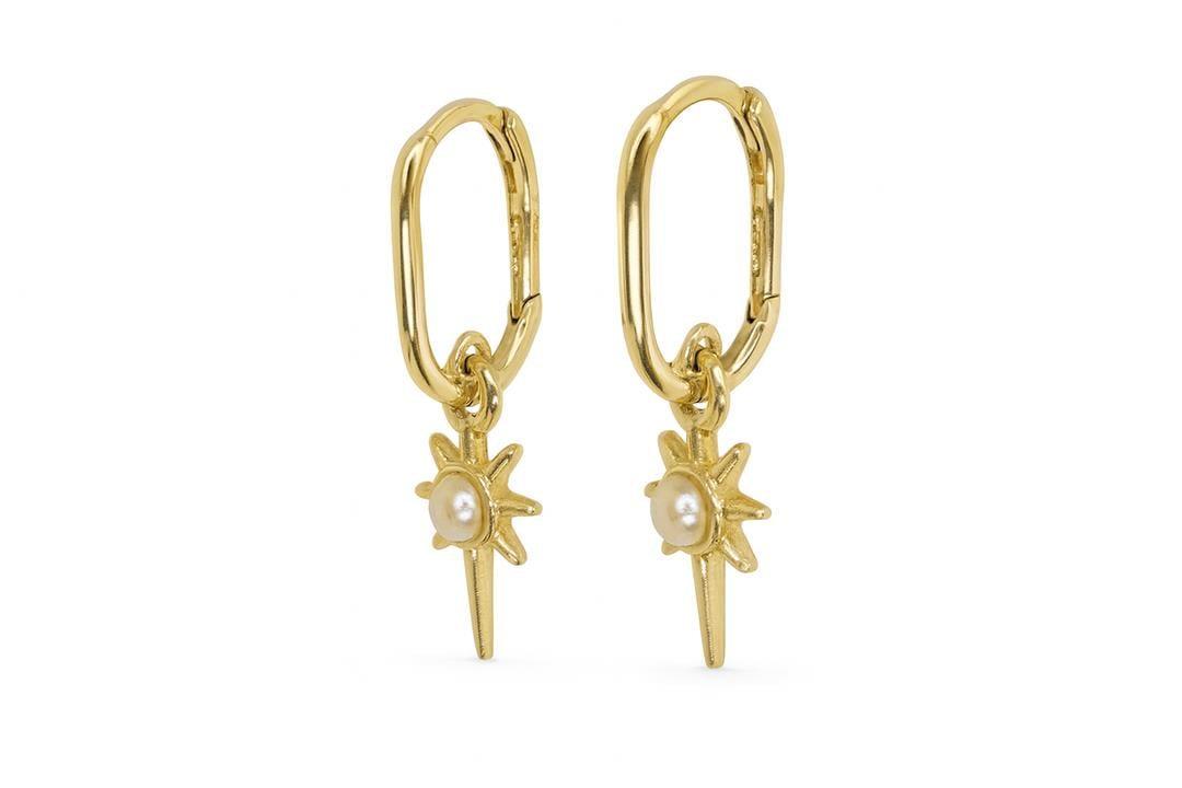 Naya KüpeYıldız İnci Küpe I Lim Kuyumculuk