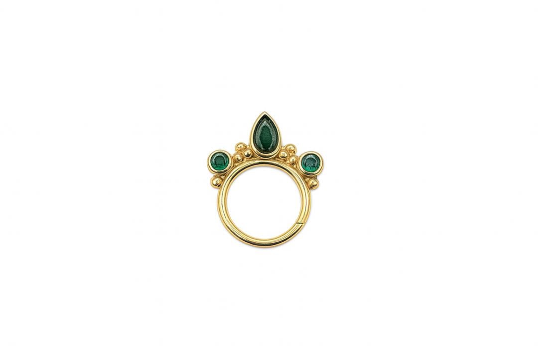 Verde Helix Daith Piercing