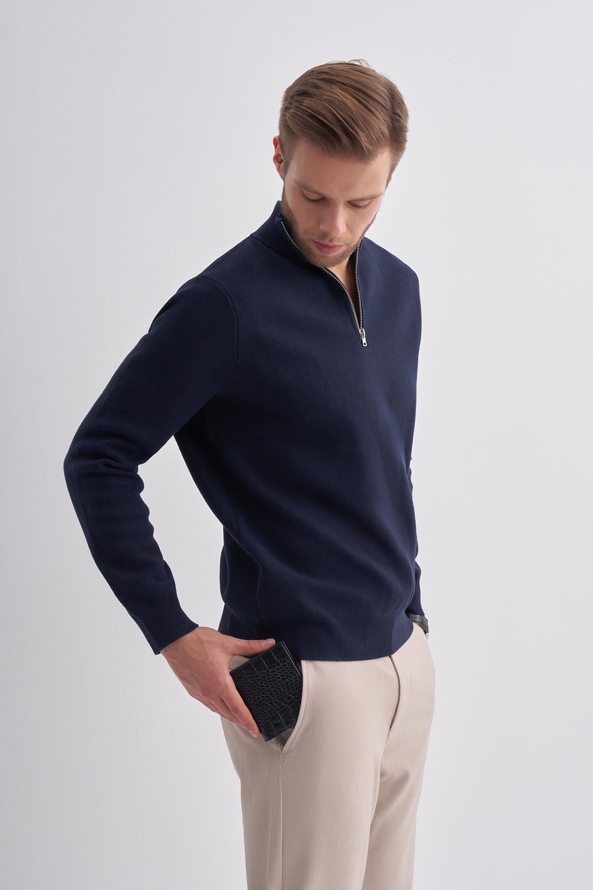 Erkek Siyah Kroko Deri Cüzdan