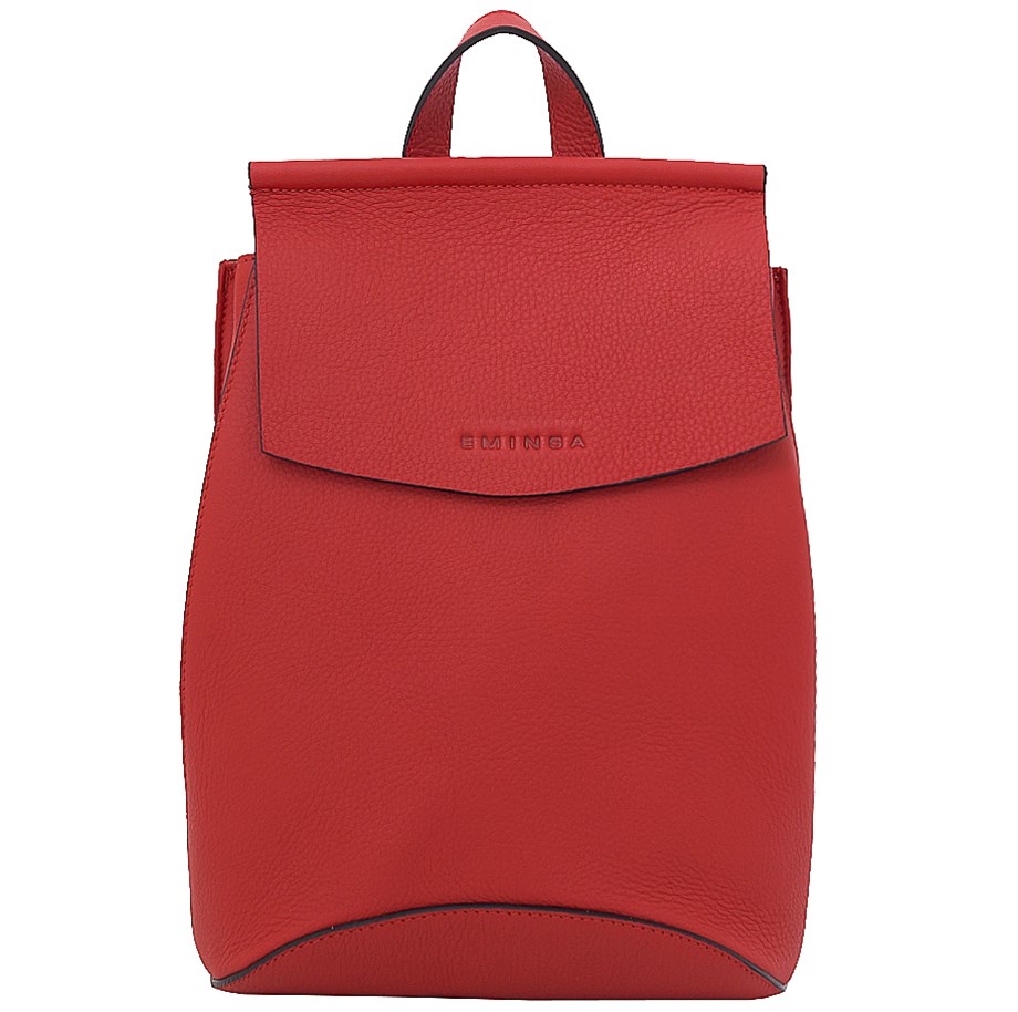 Kadın Kırmızı Deri Sırt Çantası