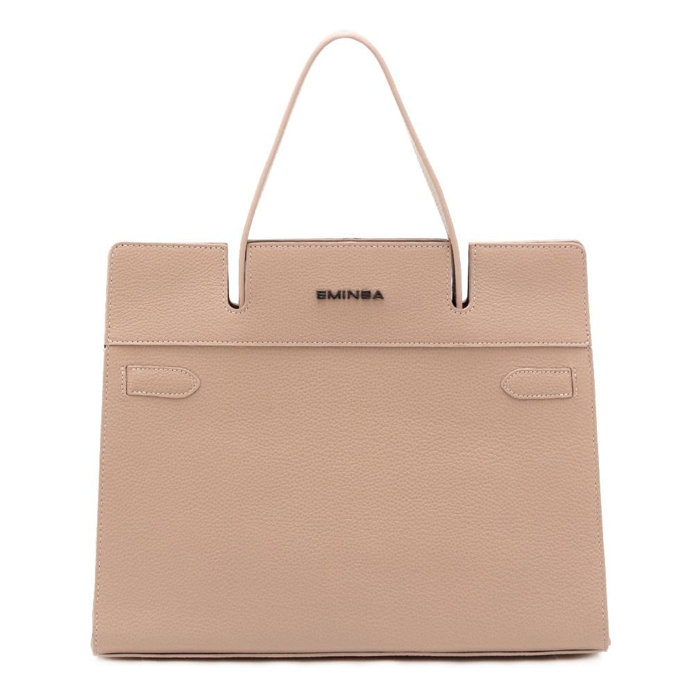 Pudra Hakiki Deri Kadın Çanta