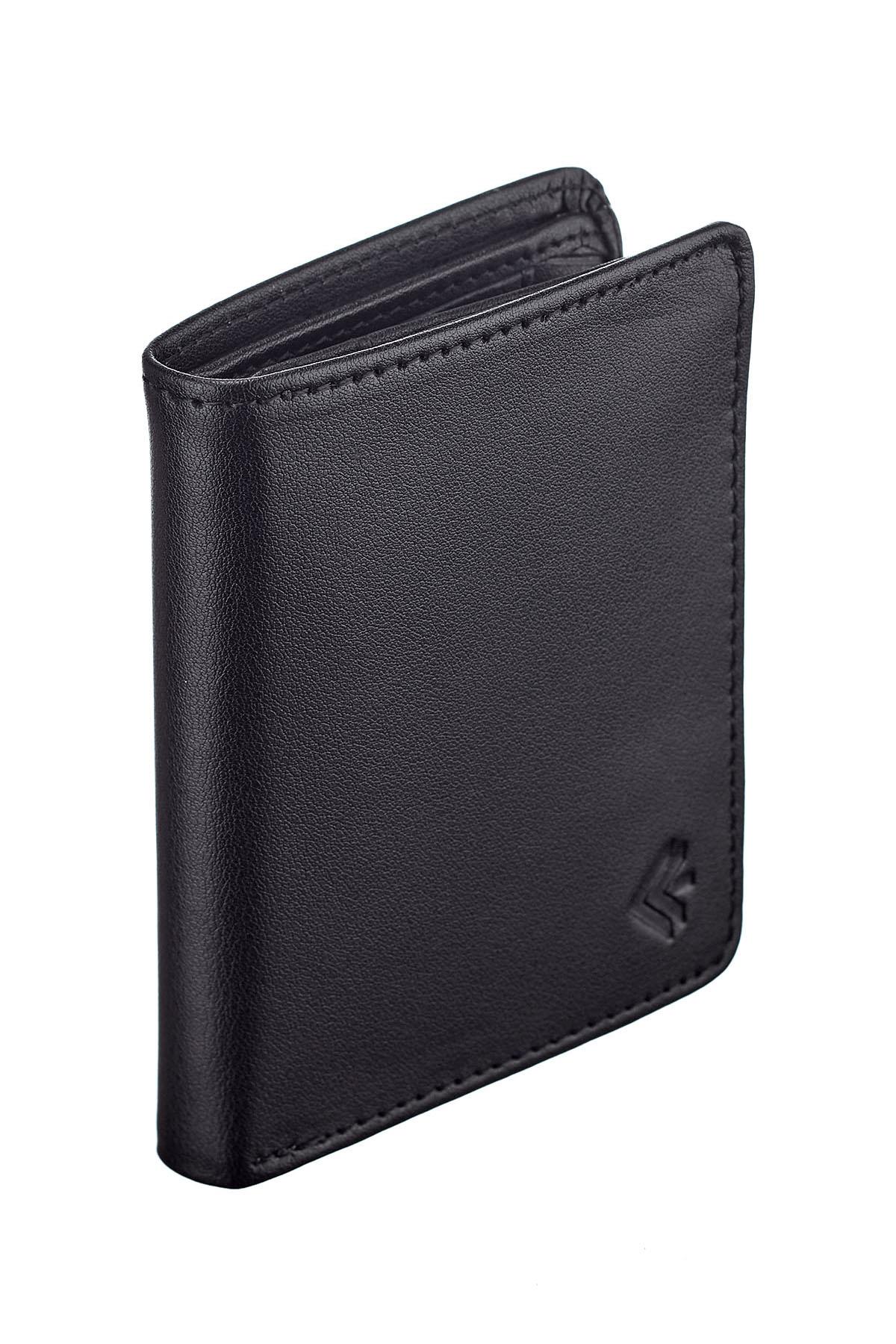 Erkek Siyah Deri Cüzdan