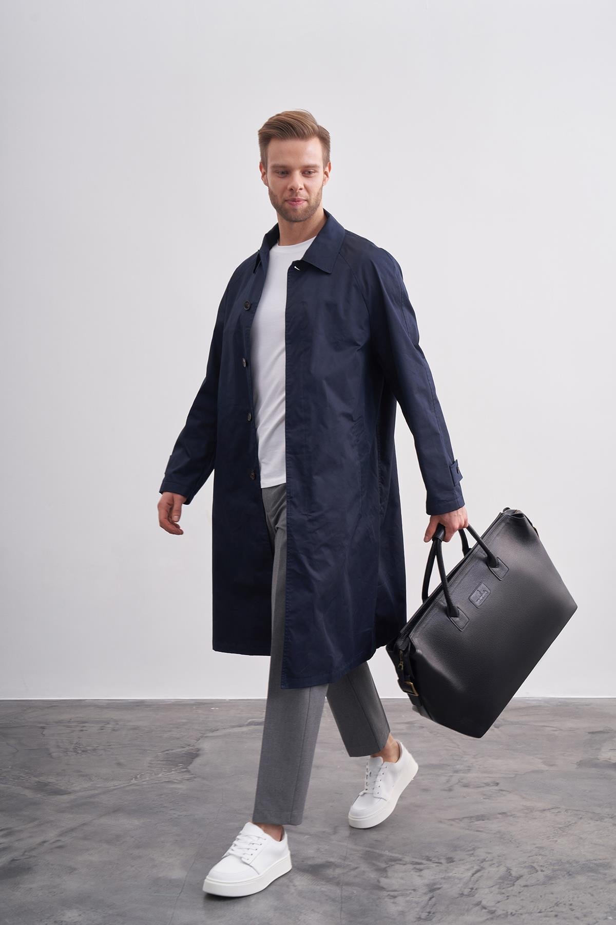 Eminsa Deri Seyahat El Çantası