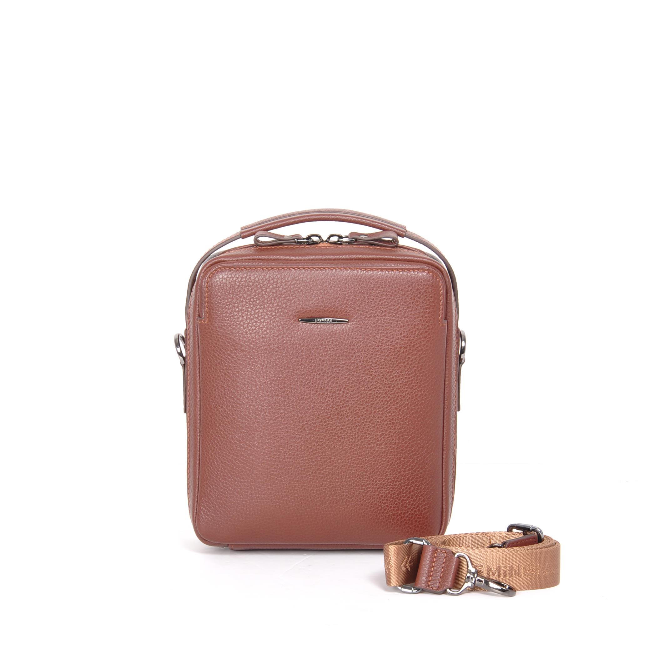 Erkek Hakiki Deri Omuz Çantası 6256