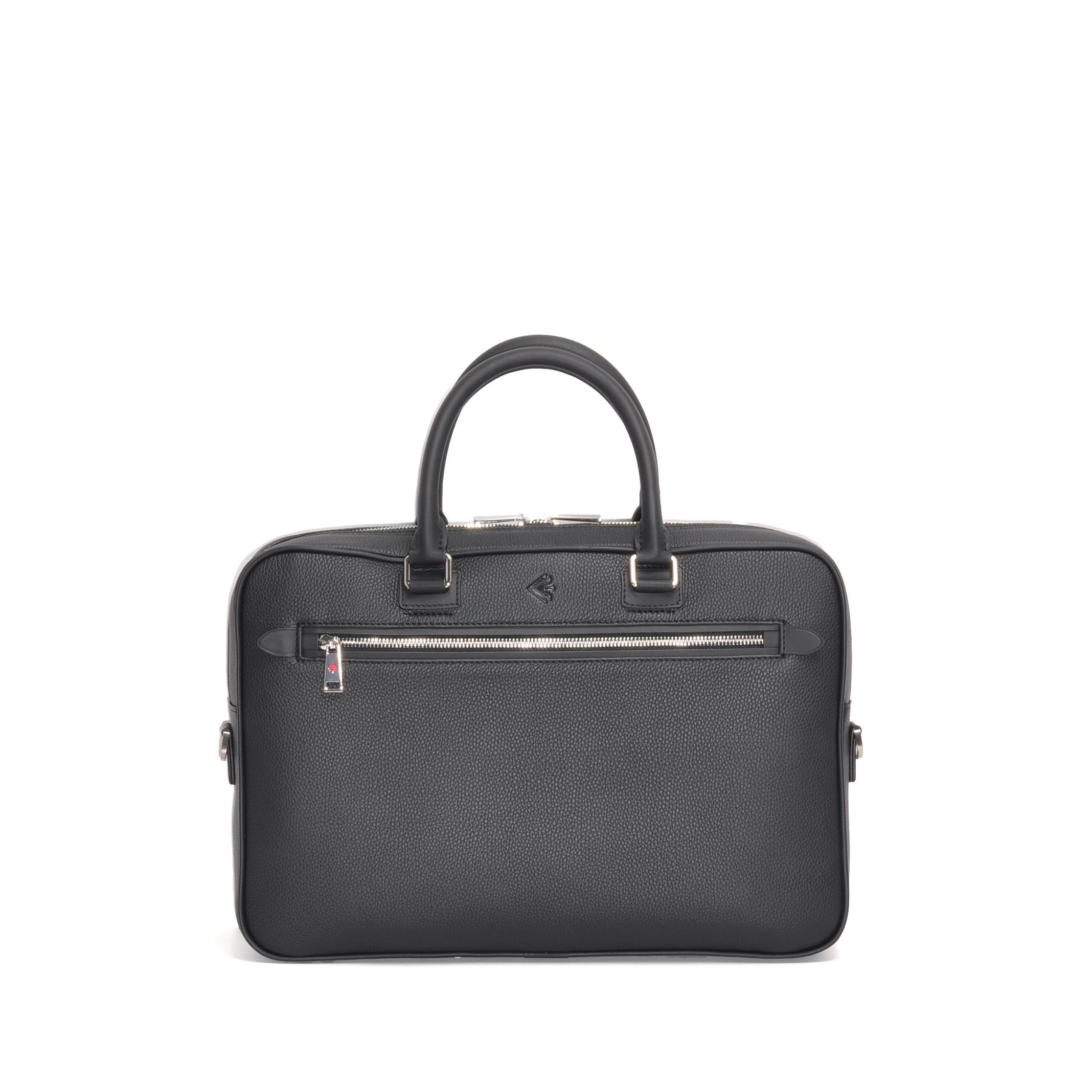 Siyah Hakiki Deri Evrak Çantası