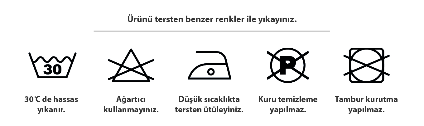 Denim Yıkama Talimatı