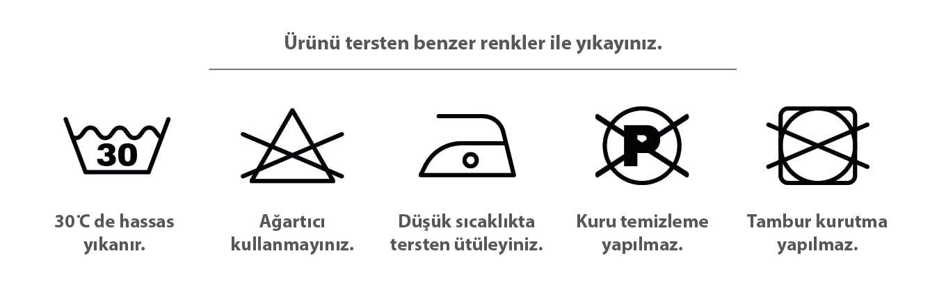 Denim Yıkama Talimatı