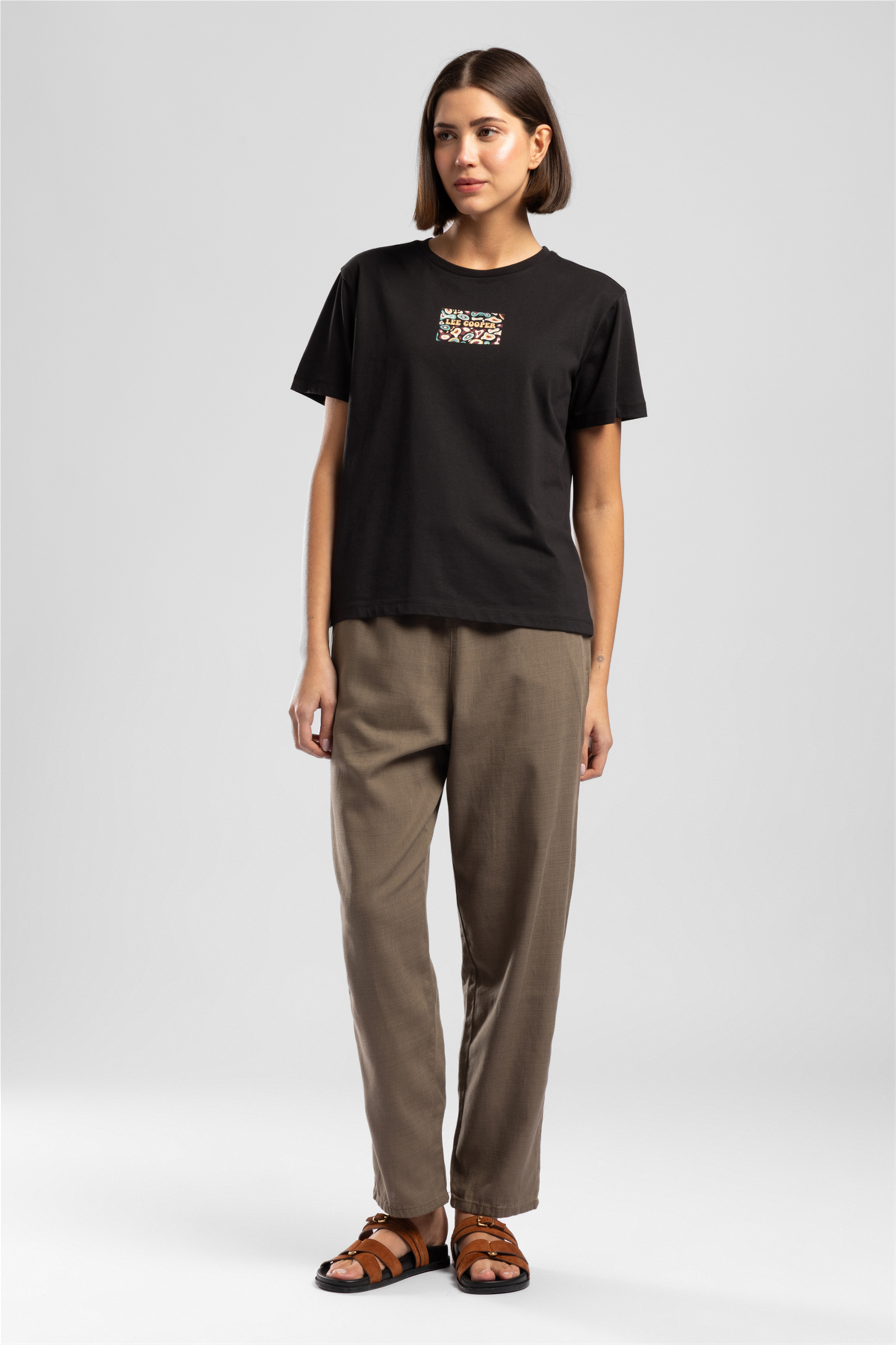 ALBERTA KADIN DOKUMA PANTOLON