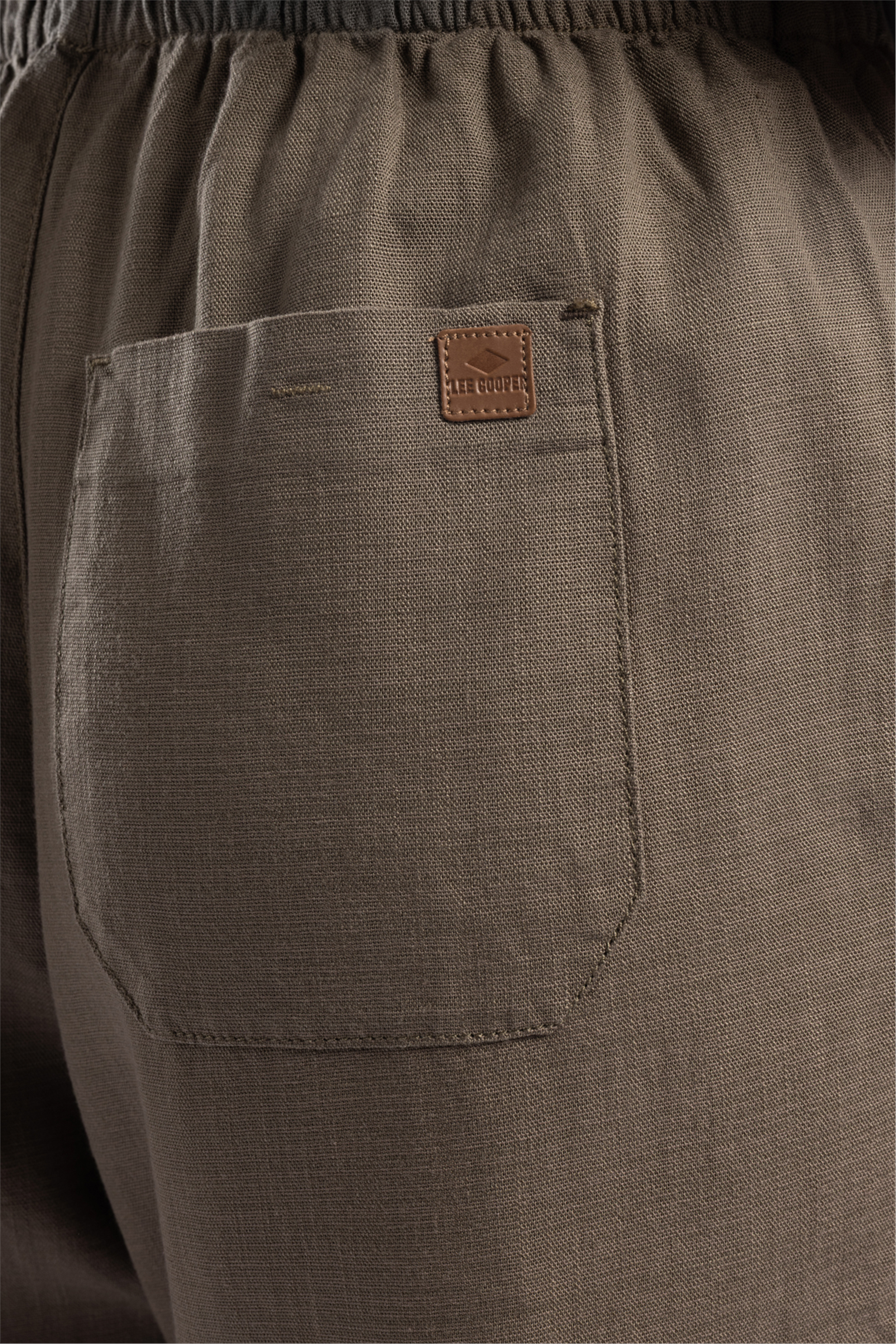Alberta Kadın Tapered Fit Pamuklu Pantolon Vizon