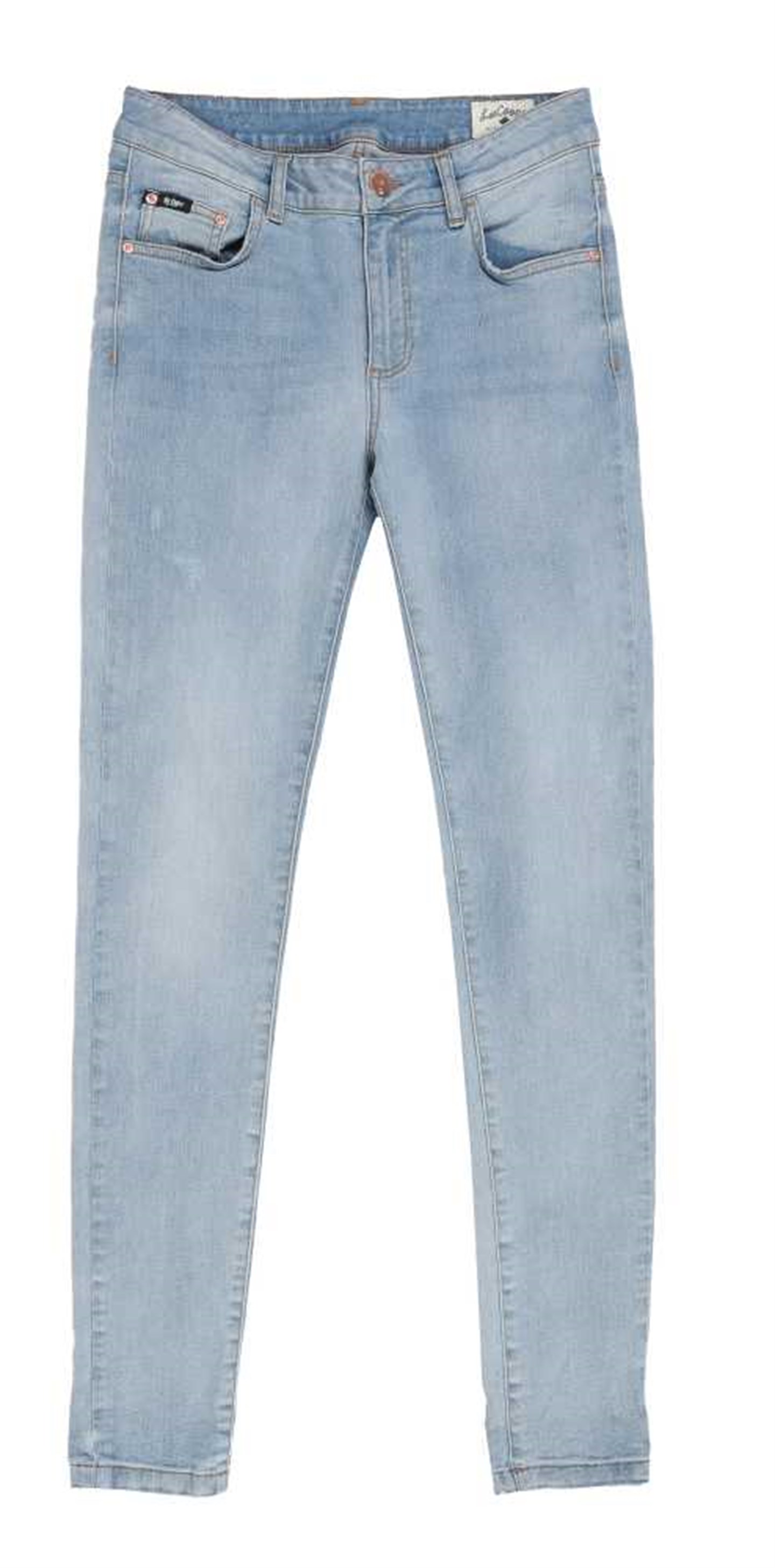 AMY KADIN DENIM SKINNY MIDRISE PANTOLON