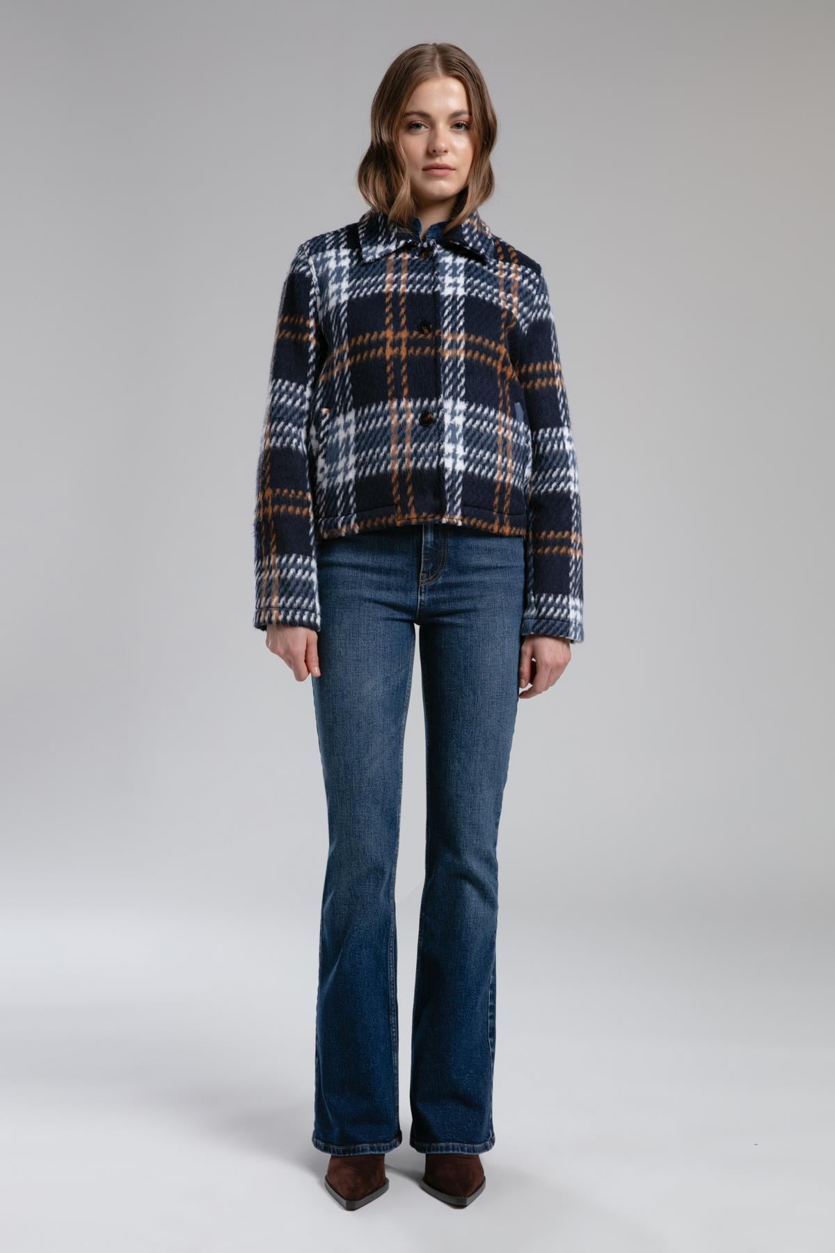 ANNIE KADIN DOKUMA CEKET