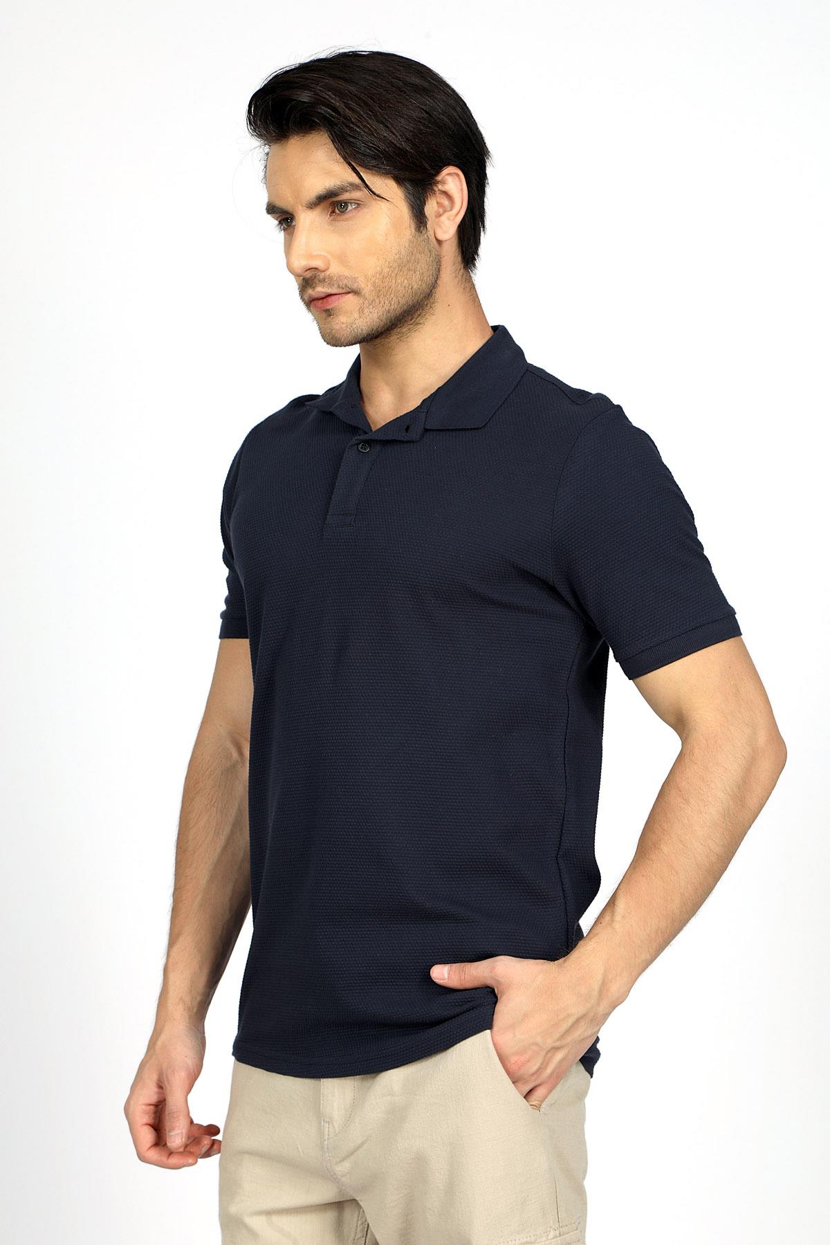 Arch Erkek Polo Yaka T-Shırt Lacivert