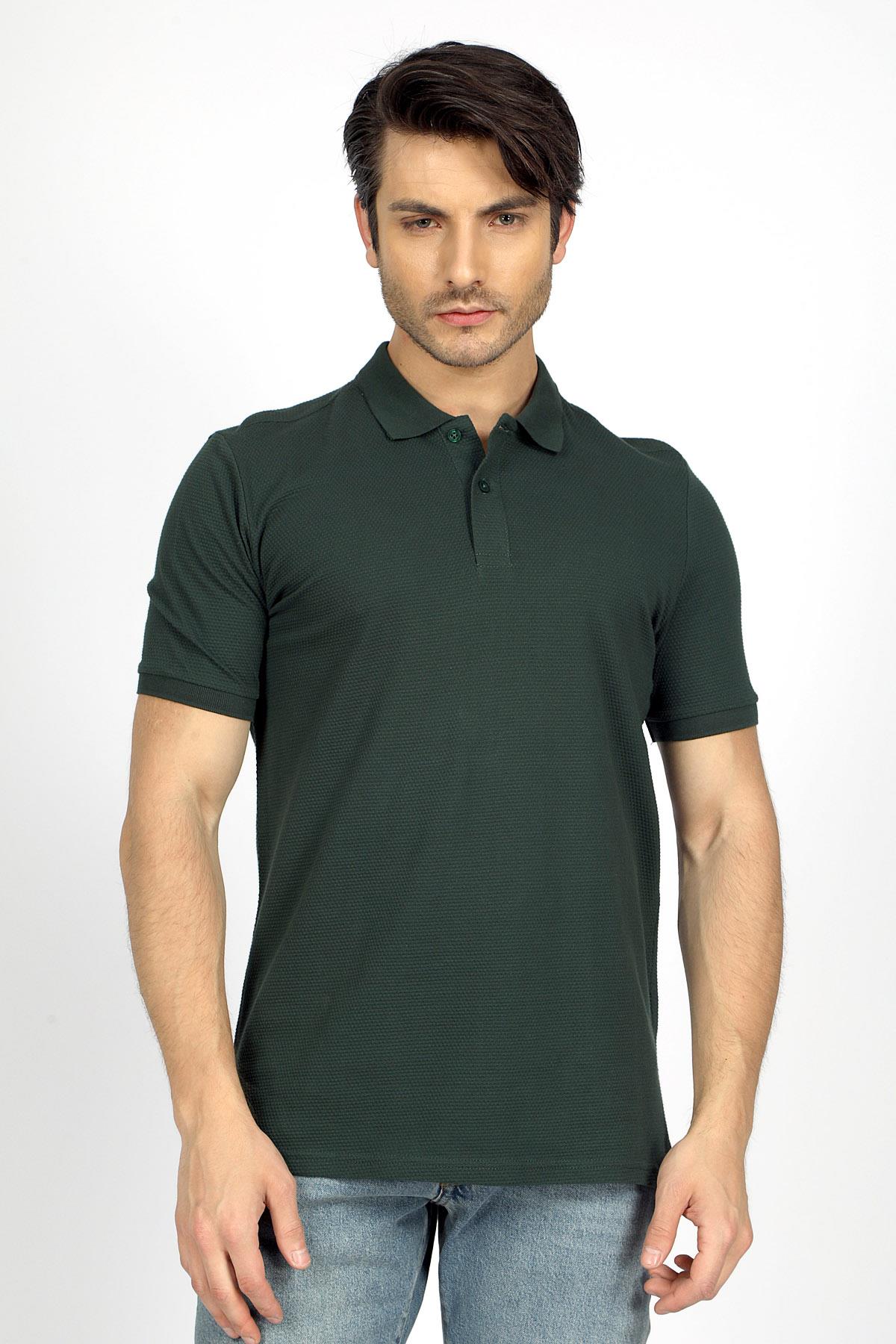 Arch Erkek Polo Yaka T-Shırt Zümrüt Yeşili