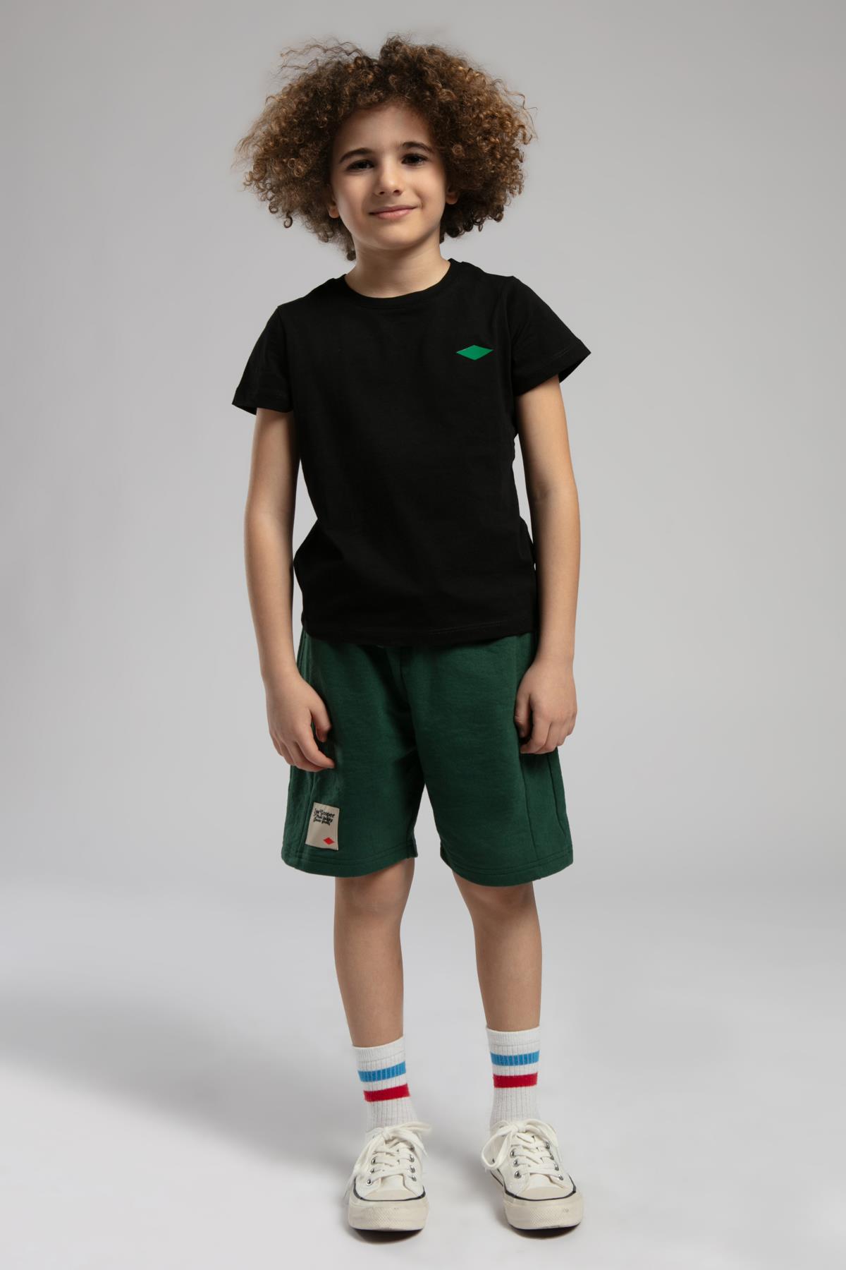 Barcelona Erkek Çocuk T-Shirt Siyah