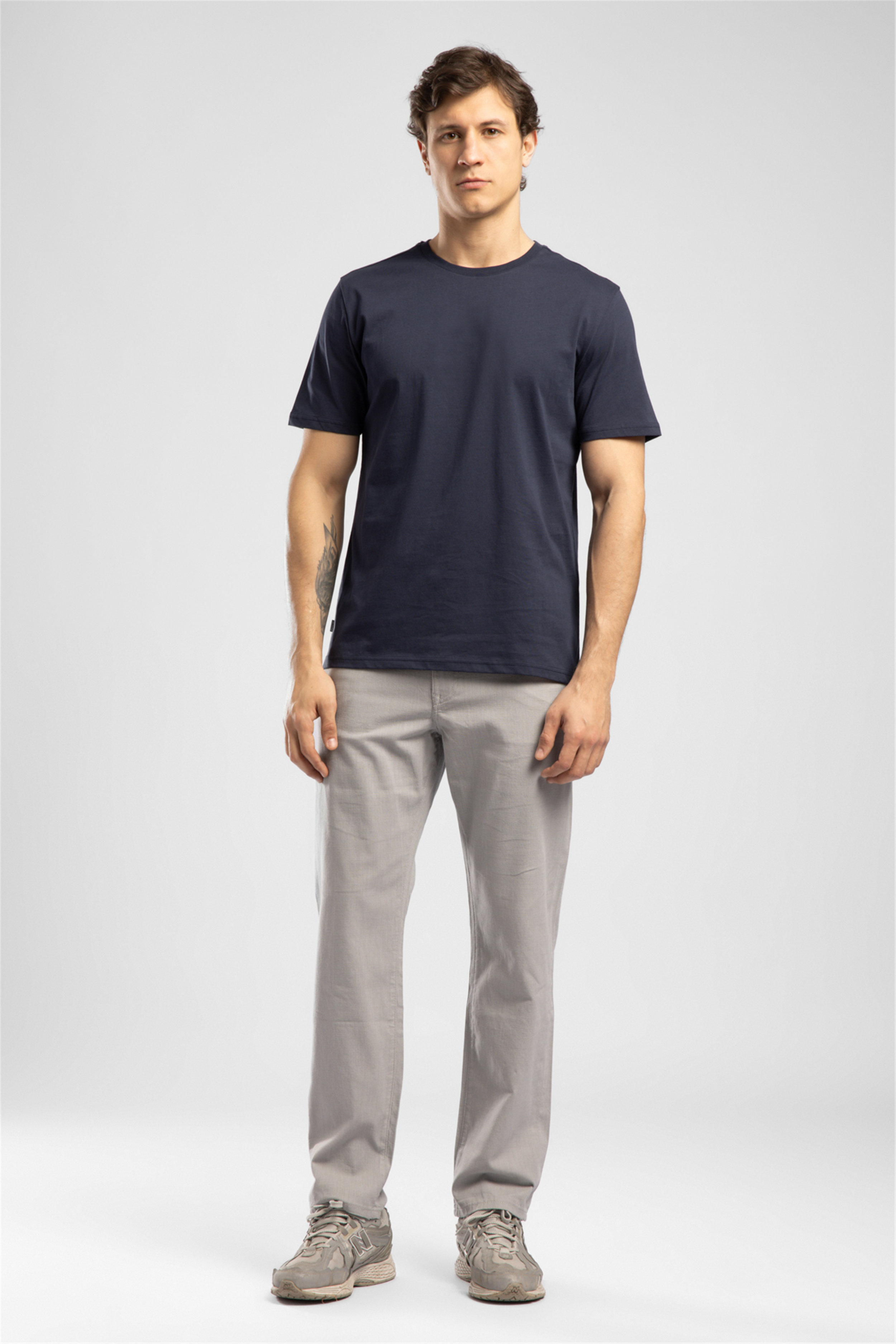 BASELO ERKEK O YAKA T-SHIRT