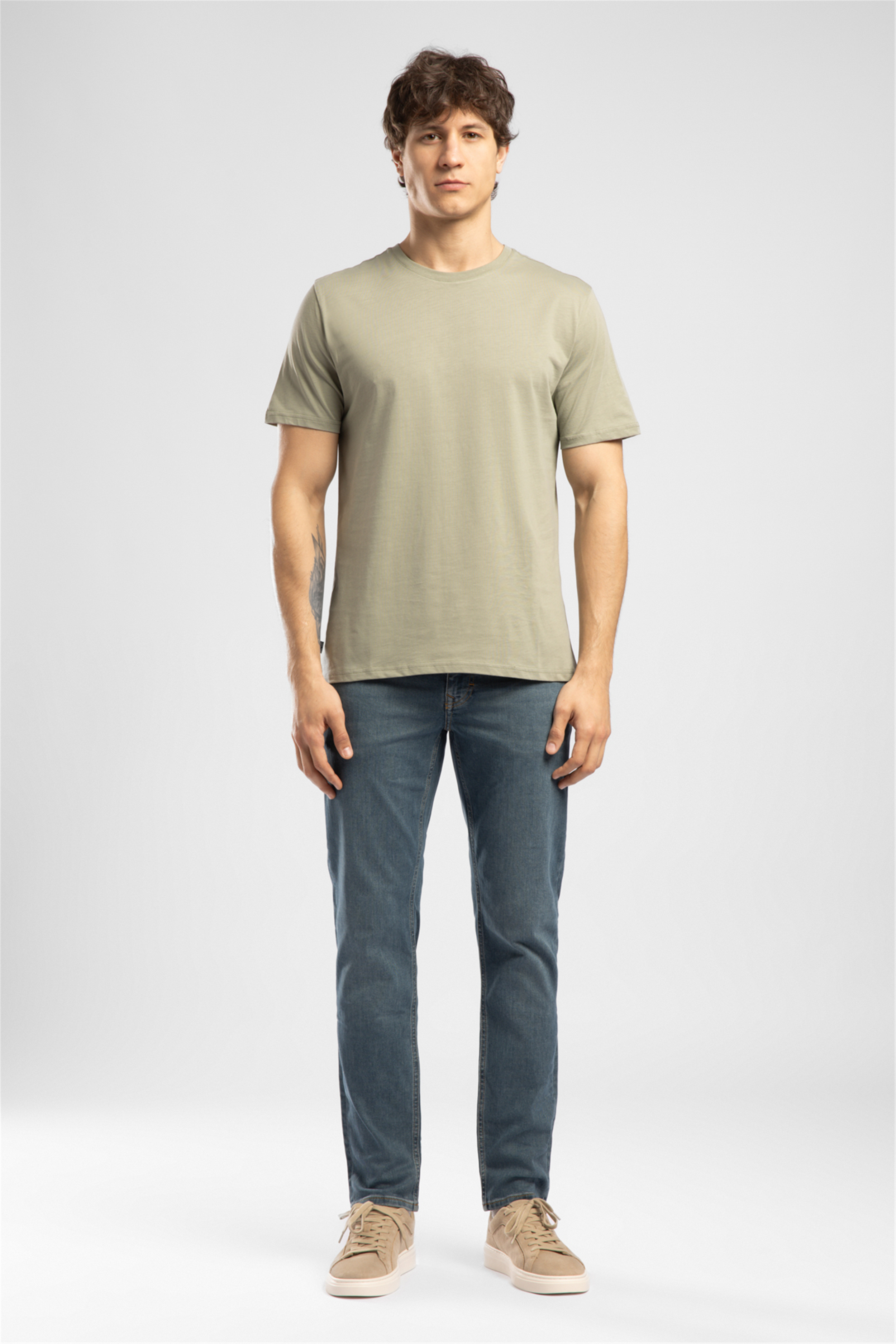 BASELO ERKEK O YAKA T-SHIRT